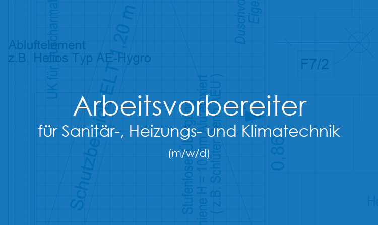 Arbeitsvorbereiter SHK